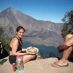 bas rinjani summit